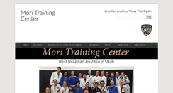 Desktop Screenshot of mori-jiu-jitsu.com