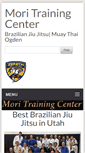 Mobile Screenshot of mori-jiu-jitsu.com